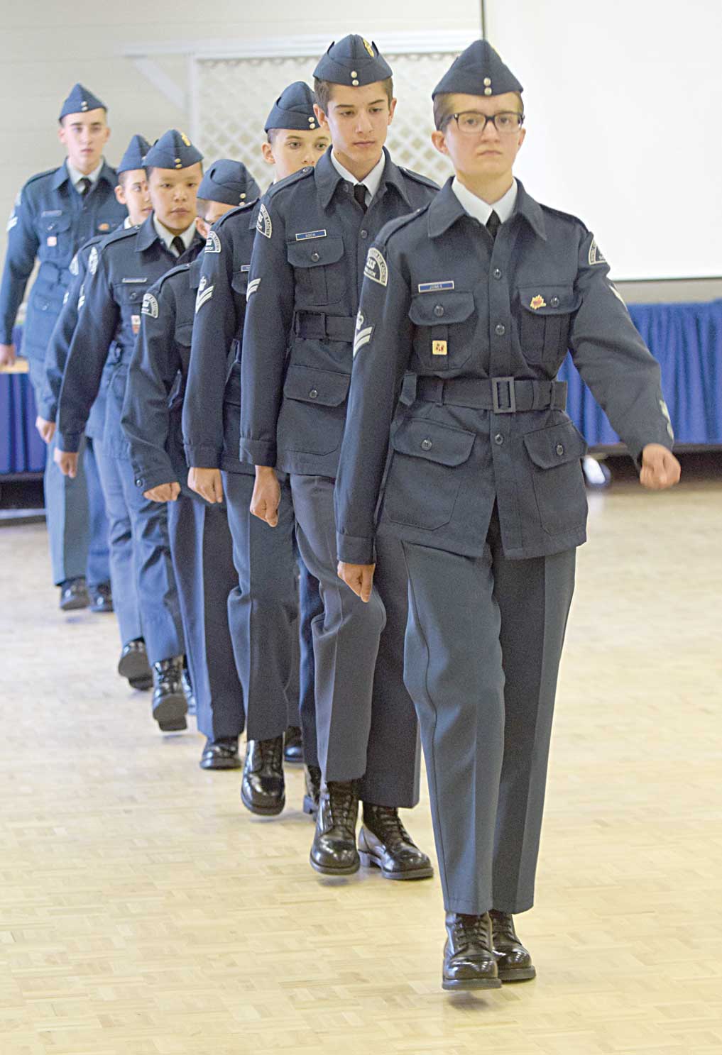 Air Cadets take flight with final review | The Davidson Leader