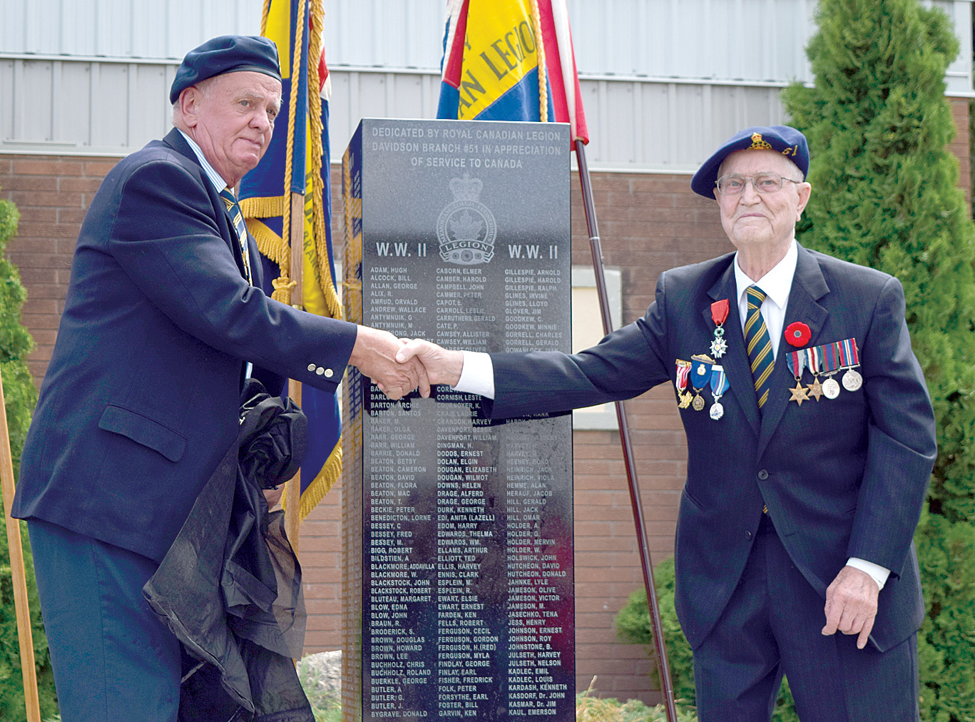 New Monument Pays Tribute To Servicemen And Women | The Davidson Leader